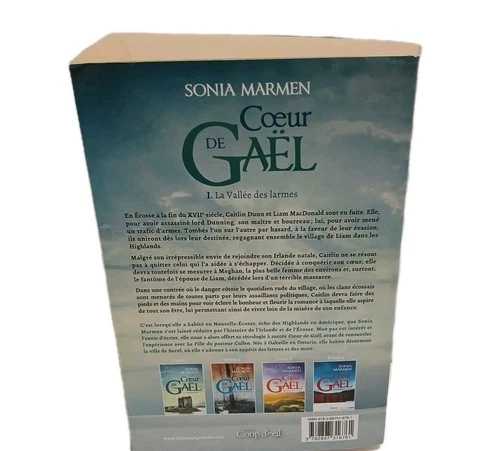 Cœur de Gaël – Tome 1 : La Vallée des larmes | Sonia Marmen | Ro - photo 2