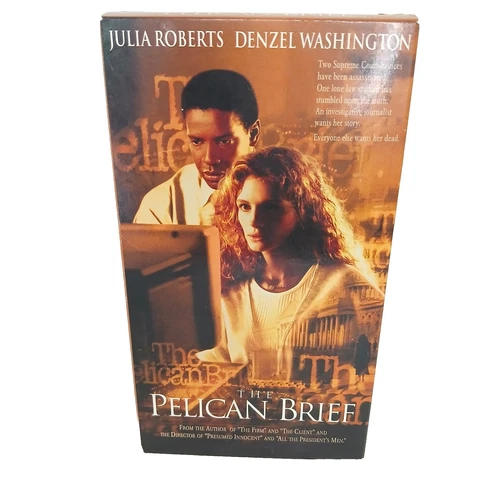 The Pelican Brief VHS Movie - Julia Roberts/Denzel Washington
