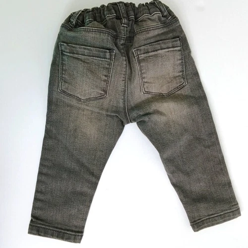 George Baby Boy Jeans - Blackish Gray, Size 12-18 Months - photo 3