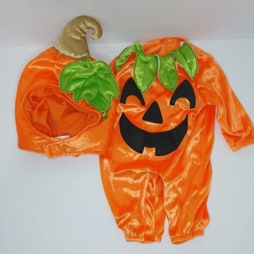 Cute As A Pumpkin 2 Piece Halloween Custom 0-6 months