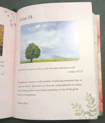 Amazing Grace Daily Holy Bible Scripture Quotation Book Jan - De - photo 3