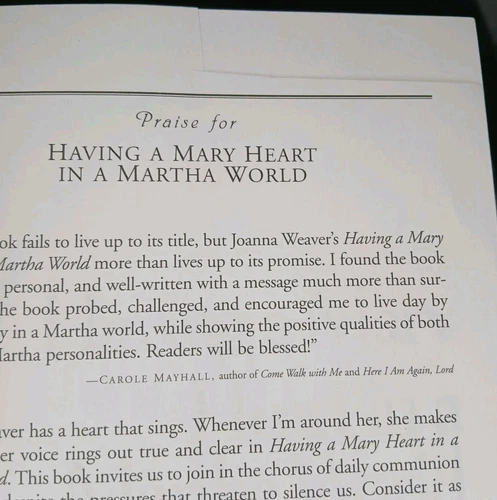 Having a Mary Heart in a Martha World - photo 3