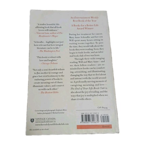 The End of Your Life Book Club by Will Schwalbe - photo 2