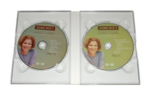Joanne Wier's Cooking Class 4 Disc DVD 2006 - photo 2