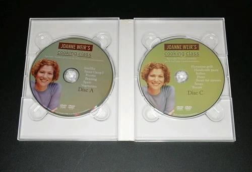 Joanne Wier's Cooking Class 4 Disc DVD 2006 - photo 5