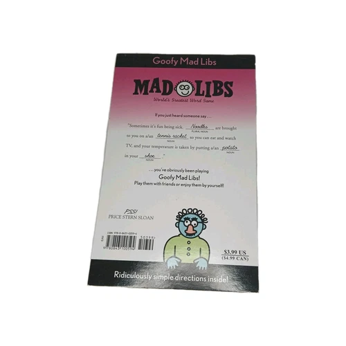 Goofy Mad Libs: World's Greatest Word Game - photo 2