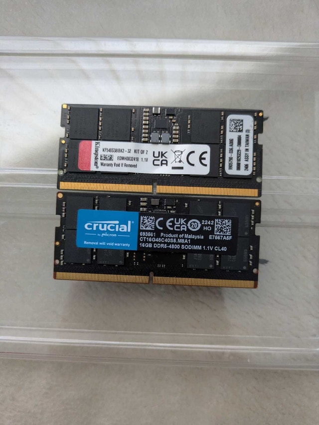 DDR5 Laptop RAM - 32GB (2x16GB) - $365 - photo 2