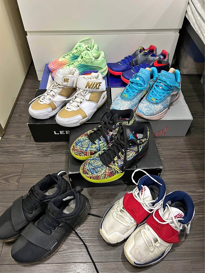 Nike and Jordan Basketball Shoes (size 9)