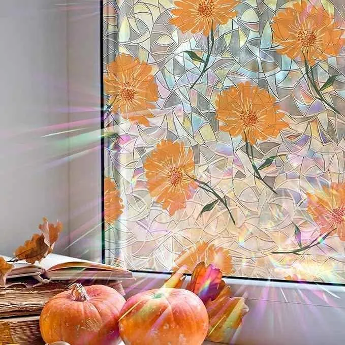 Holographic Rainbow Window Privacy Film 🥕 thumbnail