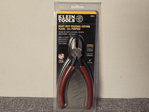 Klein Tools D252-6 Diagonal Cutting Pliers 6" USA Made - photo 2