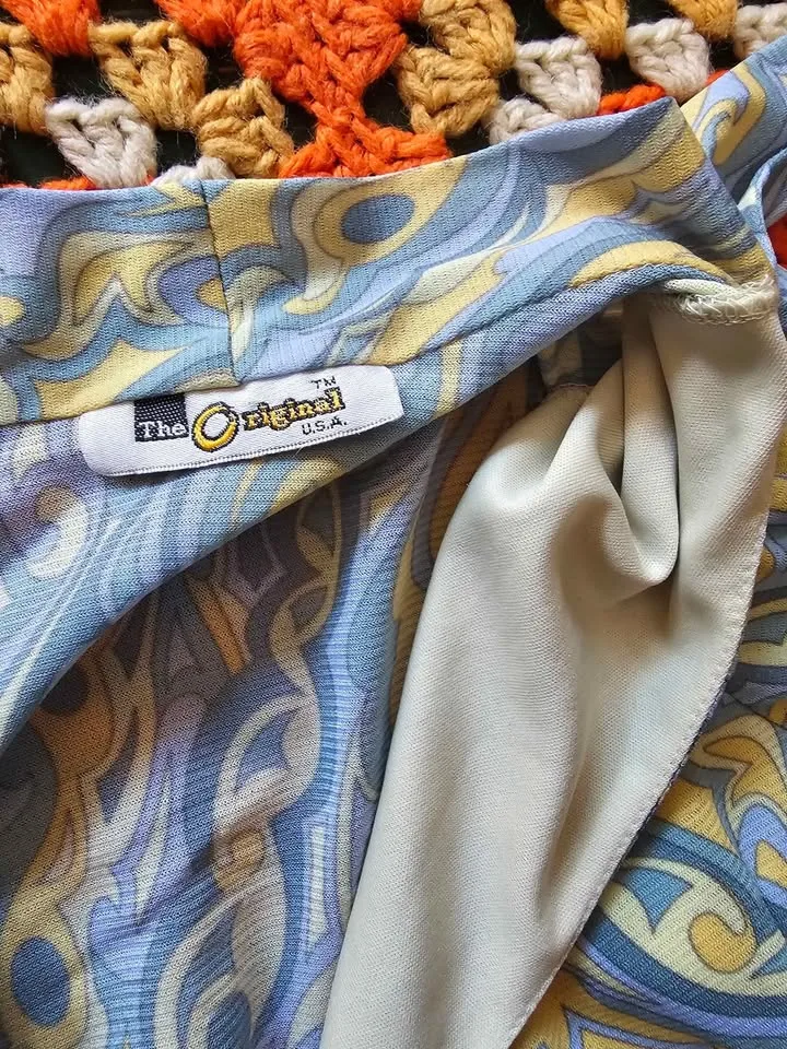 Vintage Y2K Tie Neck Mesh Top image indicator(6)