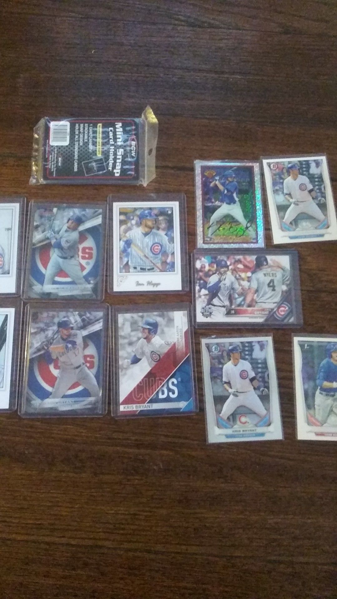 Cub card lot. Championship Team players