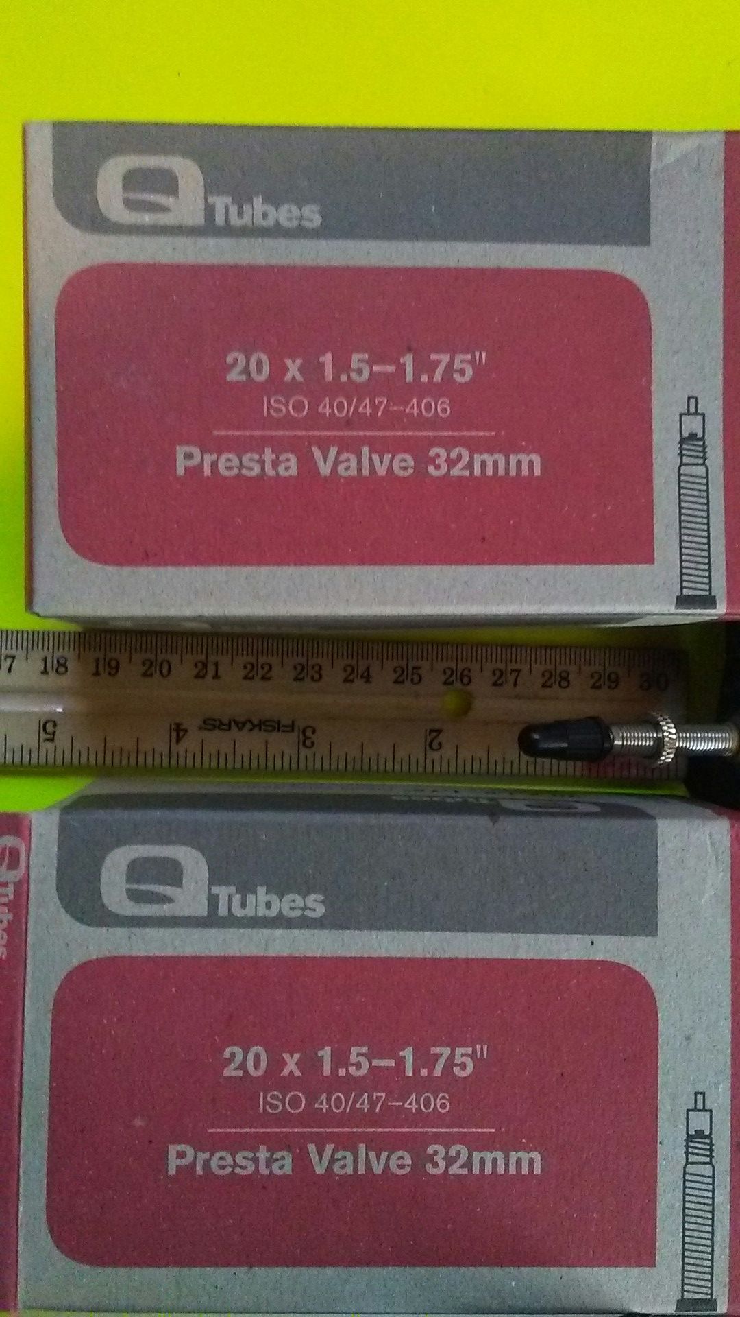 Brand new. 20 x1.5-1.75 rare presto valve inner tube - photo 2