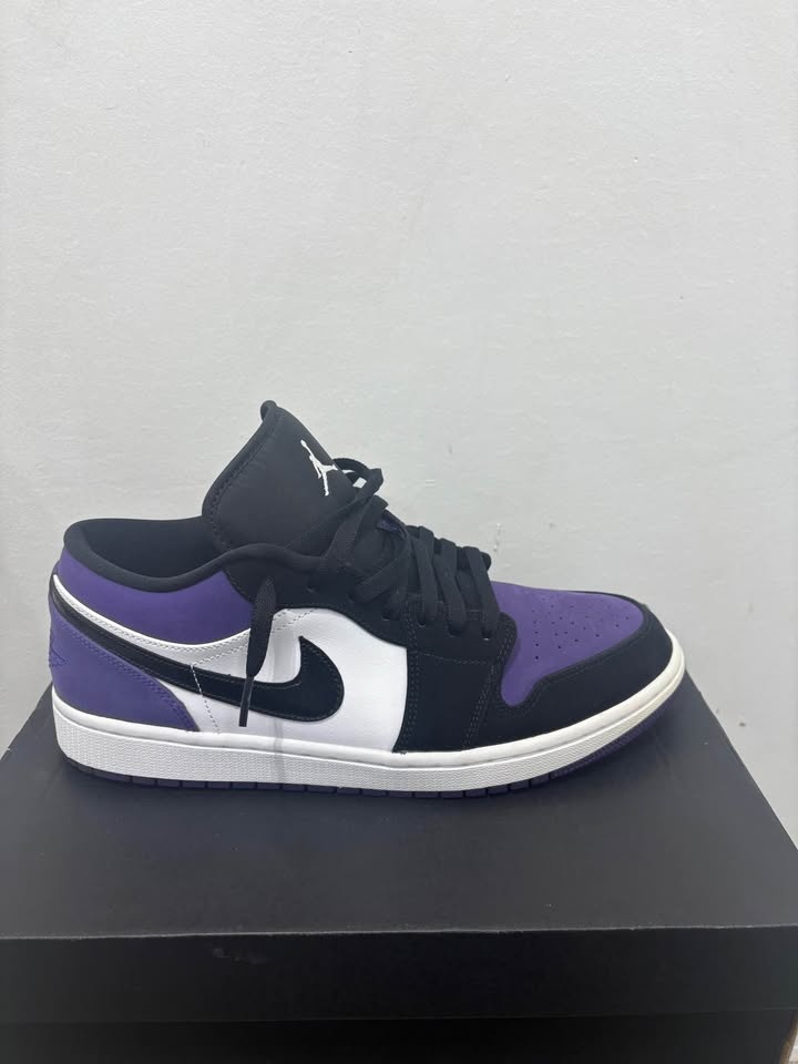 Jordan 1 Low Court Purple - photo 2
