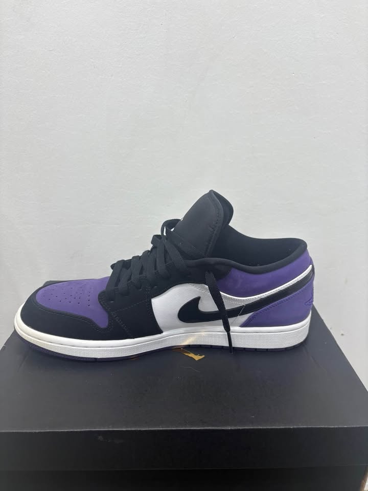 Jordan 1 Low Court Purple - photo 3
