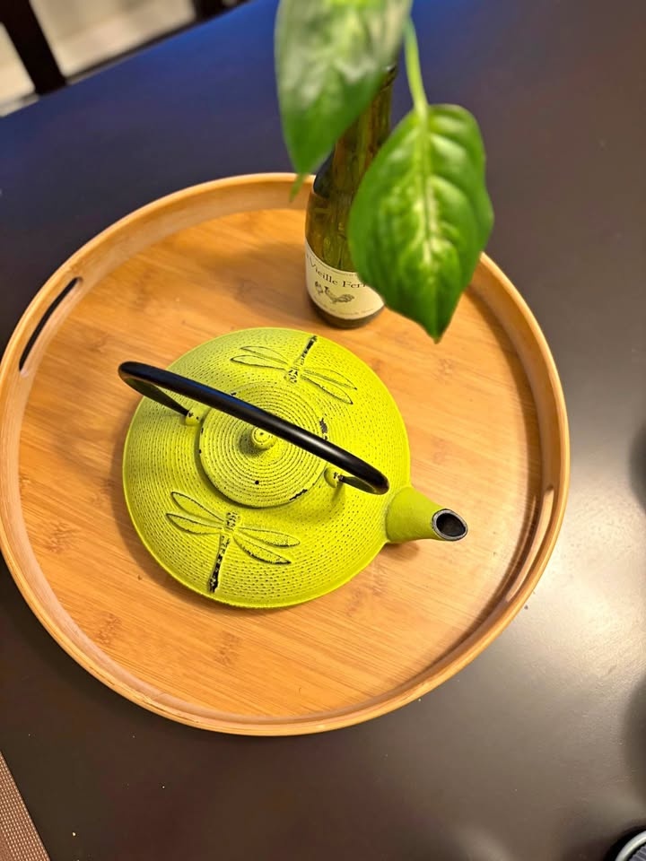 Cast Iron Teapot