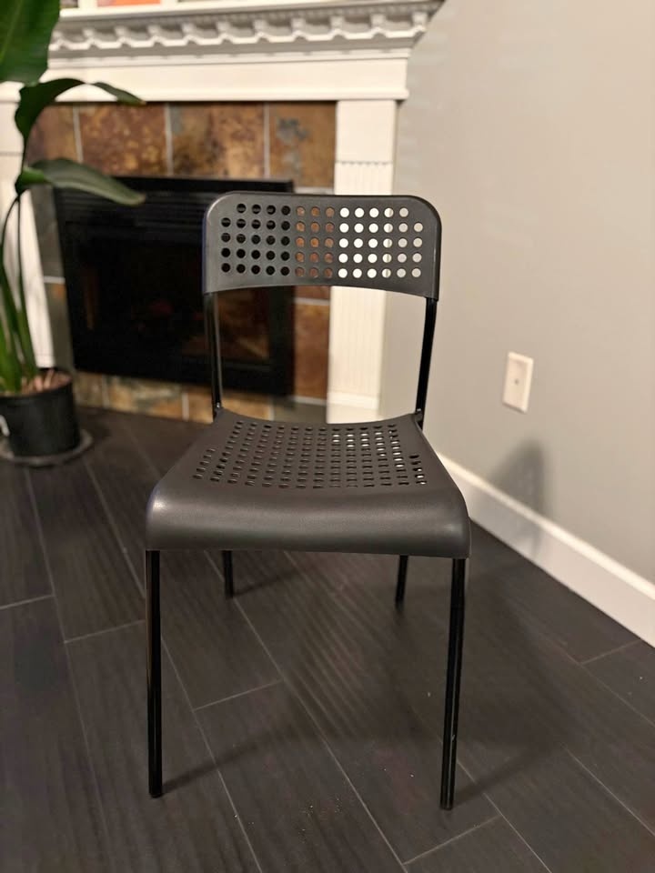 Black chairs