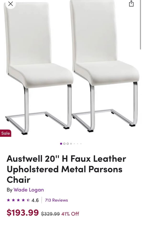 Modern Glass Dining Table and 4 Chairs - photo 5