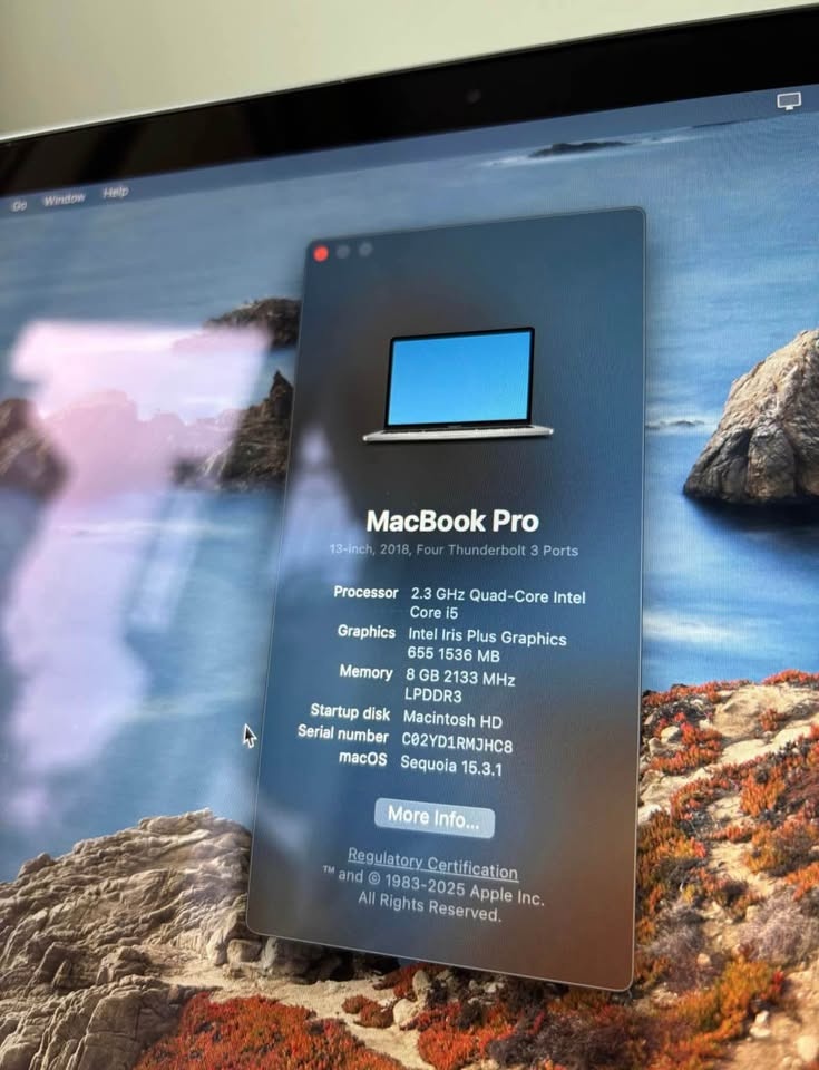 Macbook Pro 13” Touchbar 2018 - photo 3