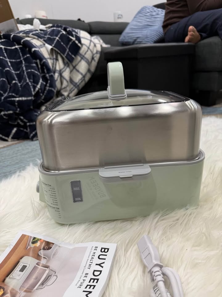 BUYDEEM G553 5-QUART ELECTRIC FOOD STEAMER - photo 3