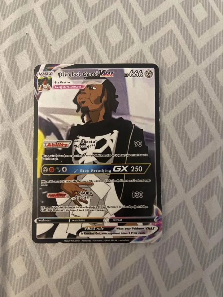 Rapper Pokémon Cards - Playboi Carti image indicator(2)
