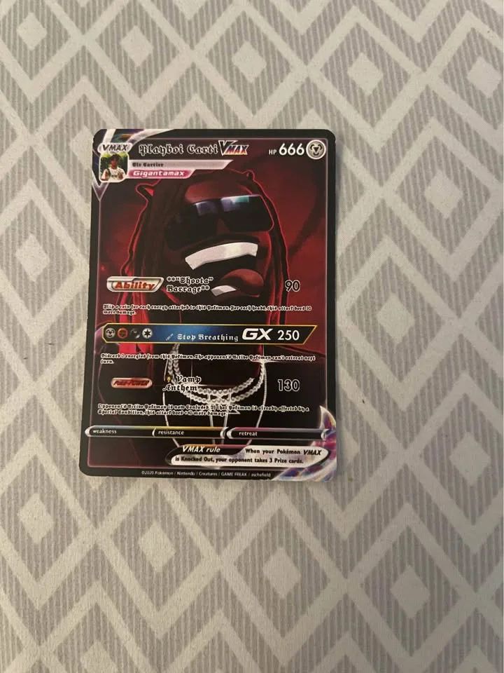 Rapper Pokémon Cards - Playboi Carti image indicator(6)
