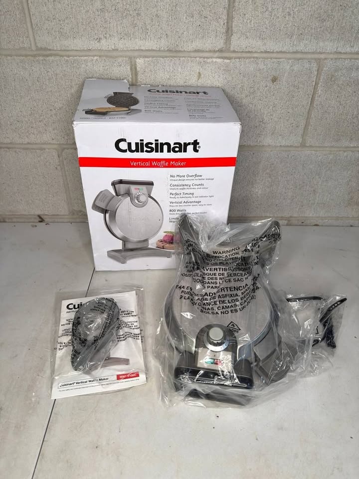 Cuisinart WAF-V100C Vertical Belgian Waffle Maker