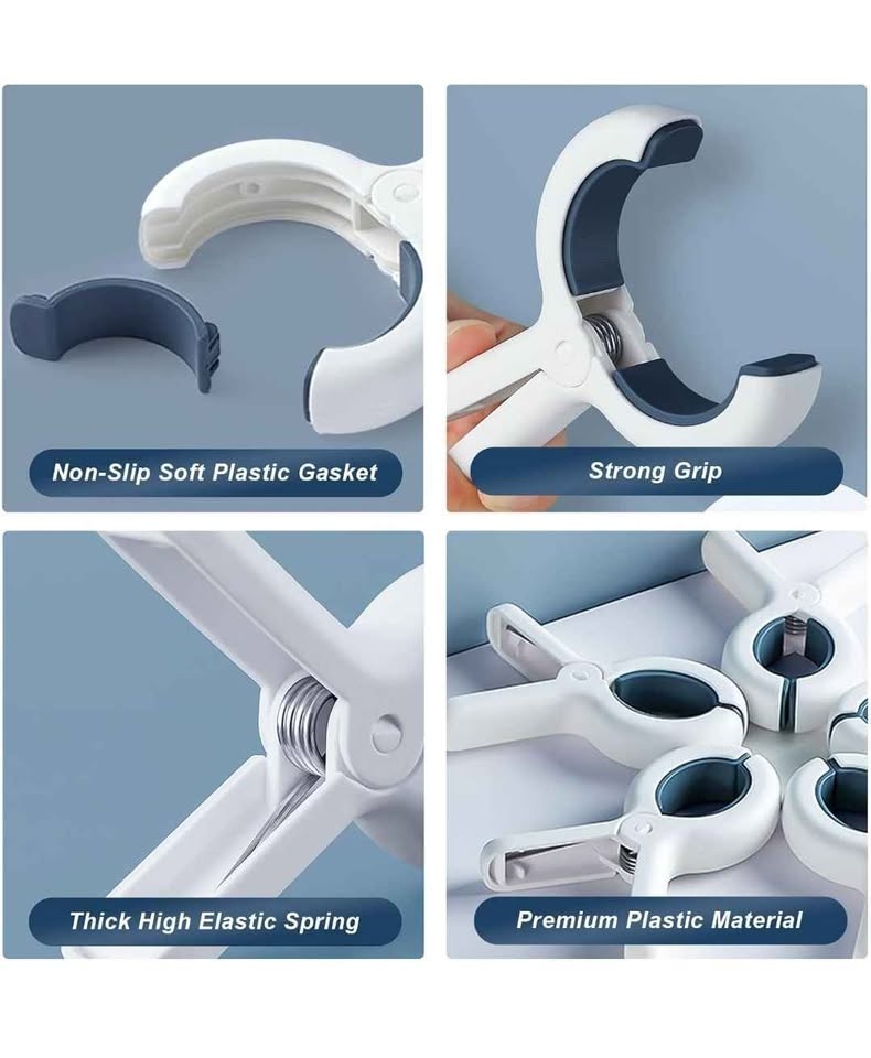 6 Pcs Beach Towel Clips - photo 3