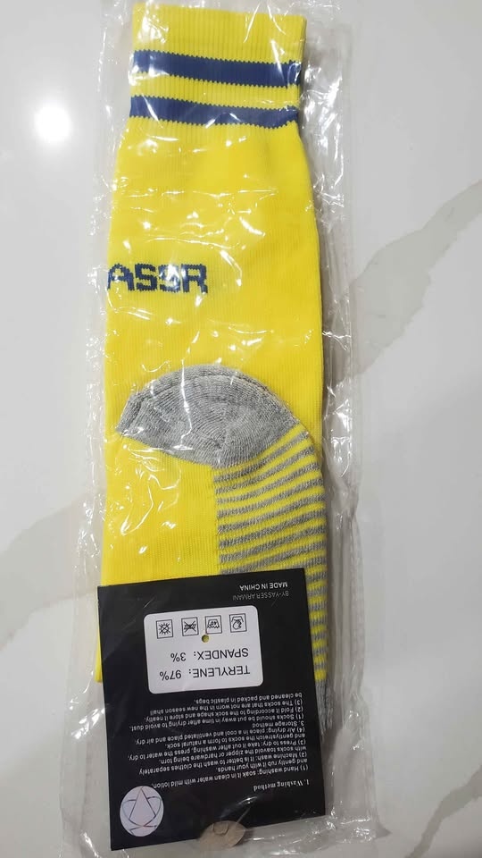 Al NASSR Riyadh Soccer Socks - photo 3