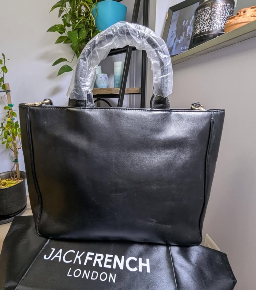 BRAND NEW Jack French London Floral Leather Shoulder Bag - photo 2
