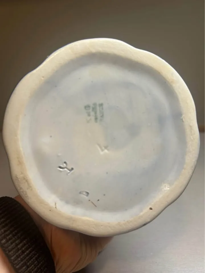 Antique Flow Blue Luneville France Pitcher image indicator(6)