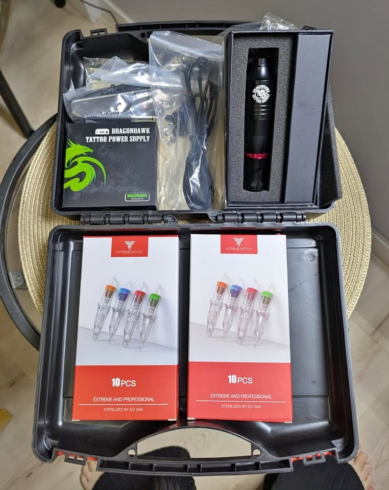 Brand new Dragonhawk starter tattoo kit - 2 available