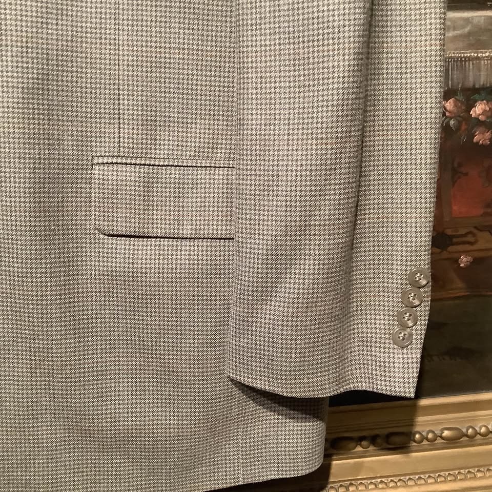 Brooks Brothers 346 Herringbone Sport Coat Silk Wool Men's 42R - photo 5