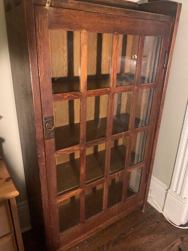 Gustav Stickley Arts & Crafts Bookcase - Original Stamp