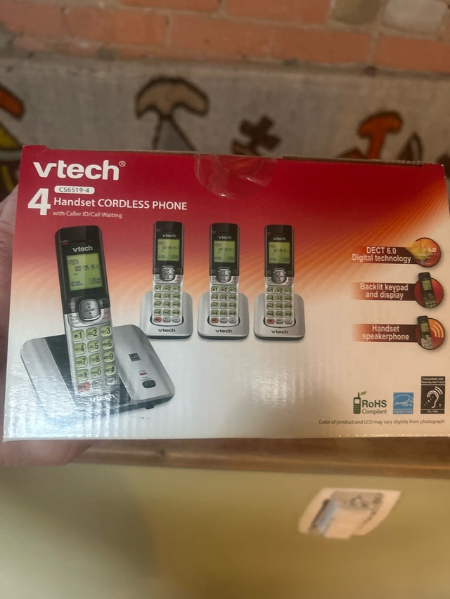 VTech Cordless Phone Set - 4 Handsets - photo 2