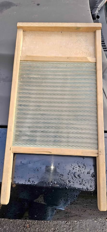 Vintage washboard