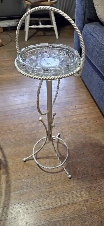 Antique Ashtray Stand