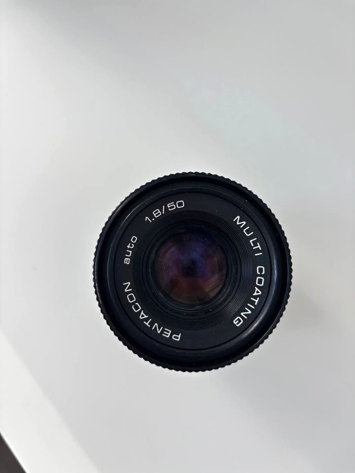 E Mount Pentacon f1.8 50 mm vintage lens