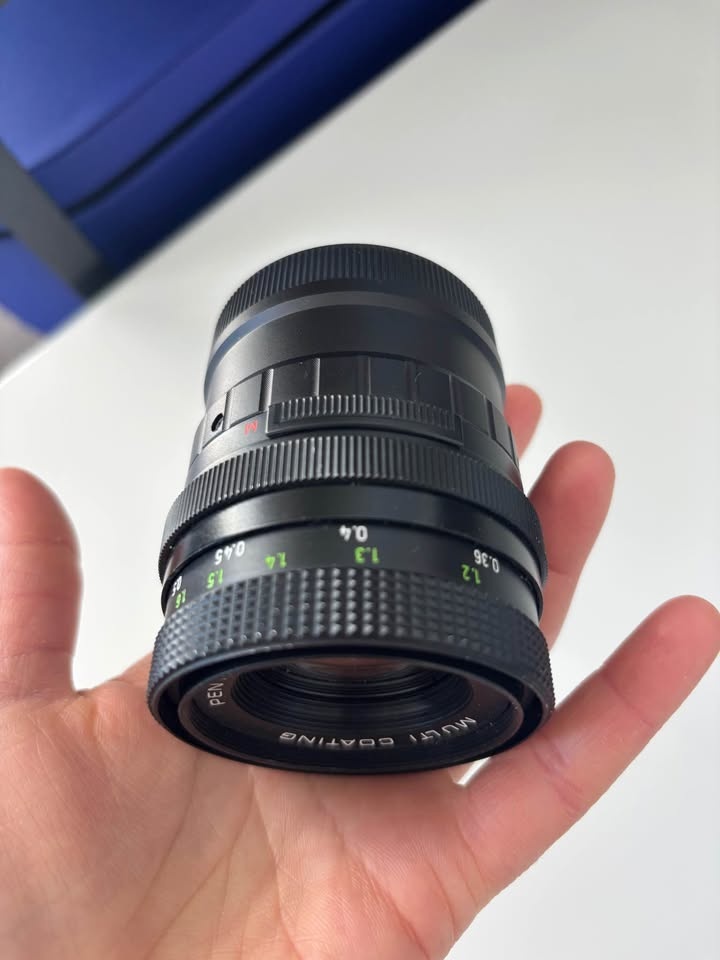 E Mount Pentacon f1.8 50 mm vintage lens - photo 4