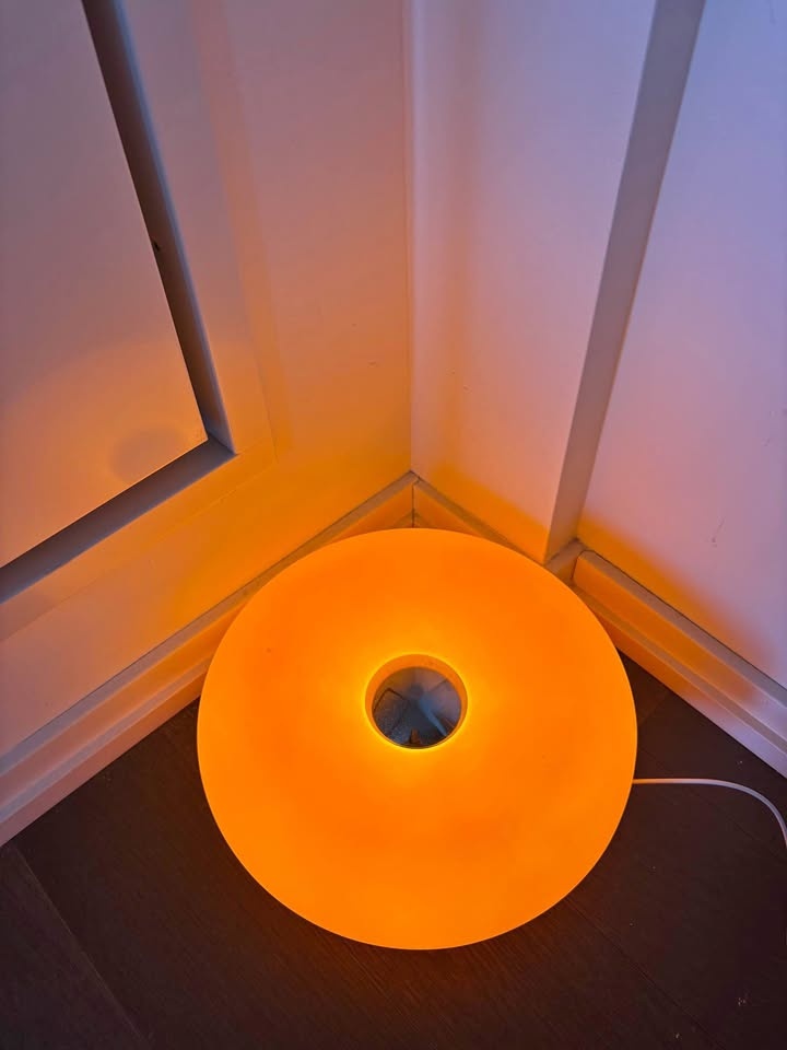 Orange Donut Lamp
