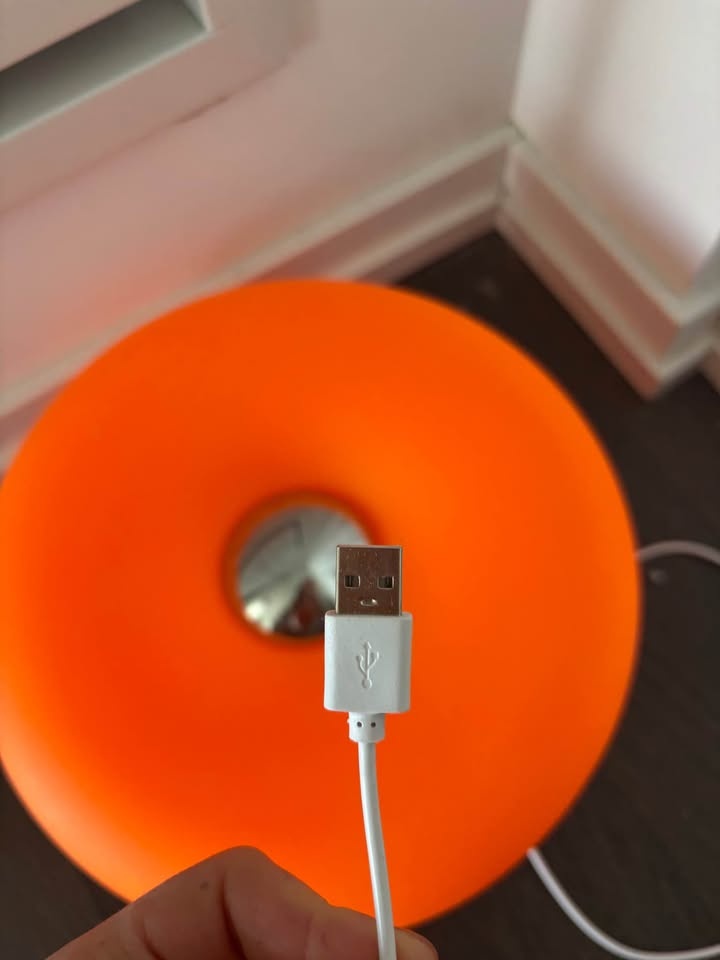 Orange Donut Lamp - photo 3