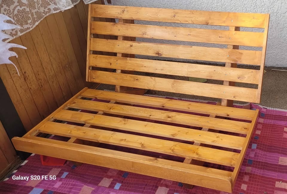 Futon Sofa bed 130 x 135 cm - photo 2