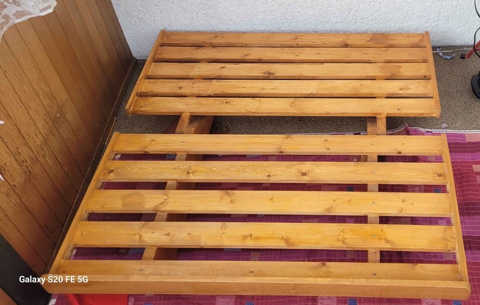 Futon Sofa bed 130 x 135 cm - photo 3