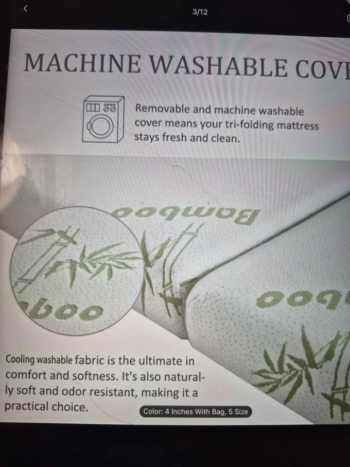 Portable Folding Mattress Brand New - photo 4