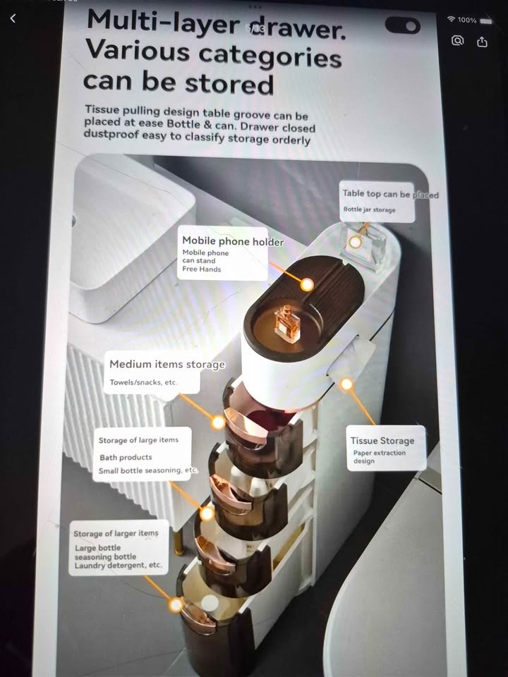Multifunctional Storage Cabinet Brand New - photo 5