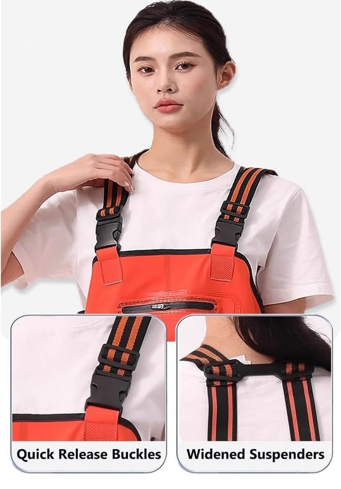 Pink Women's Waterproof Hip Waders - Size 39 - photo 4