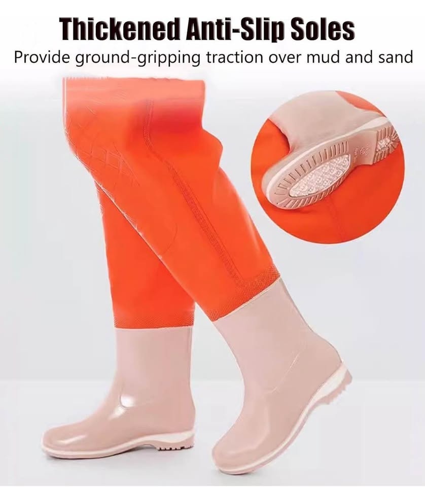 Pink Women's Waterproof Hip Waders - Size 39 - photo 5