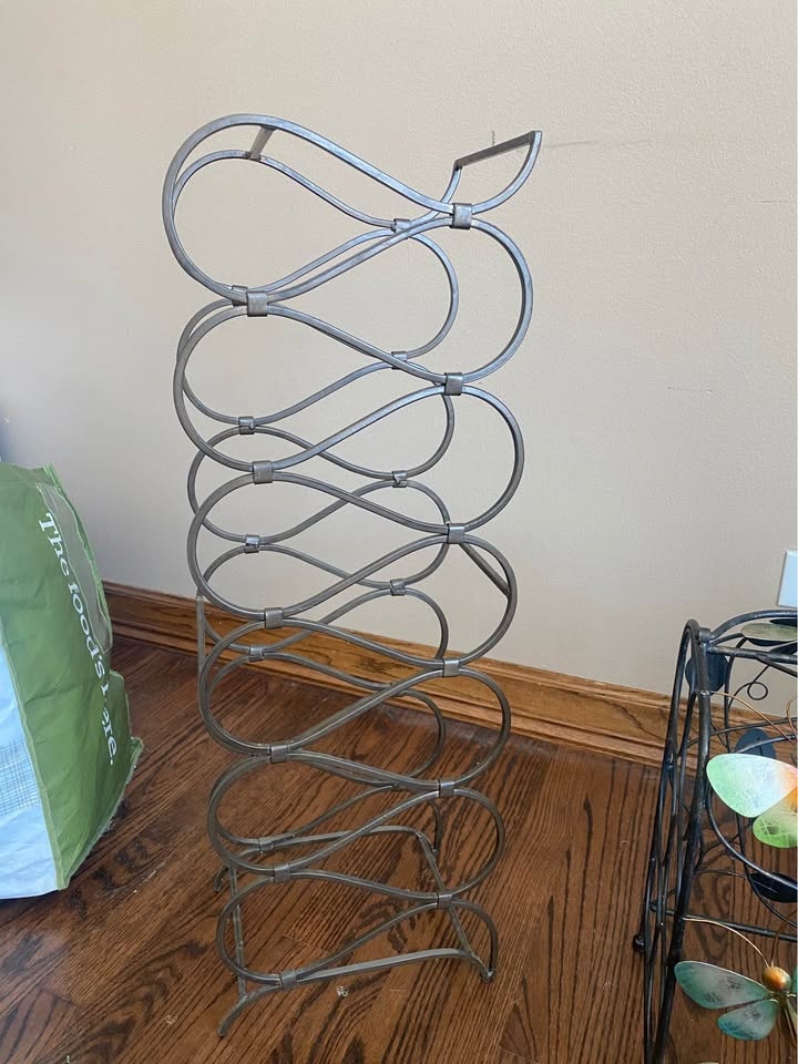 Wrought Iron Wine Holders $5-$10 - photo 2