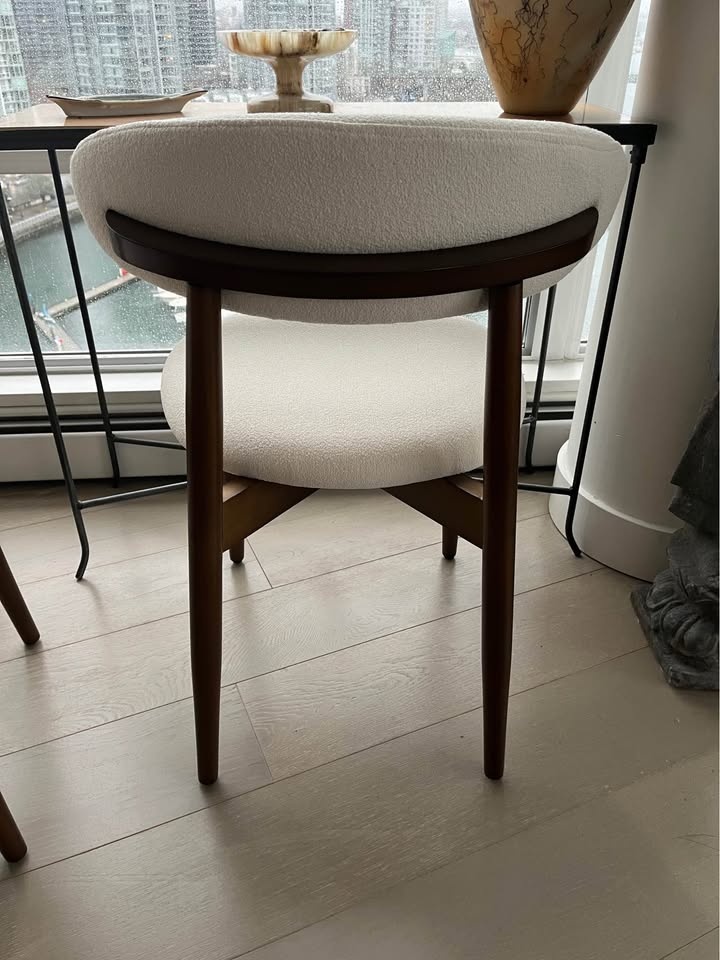 New Assembled Solid Wood Dining Chairs (Pair) - photo 2