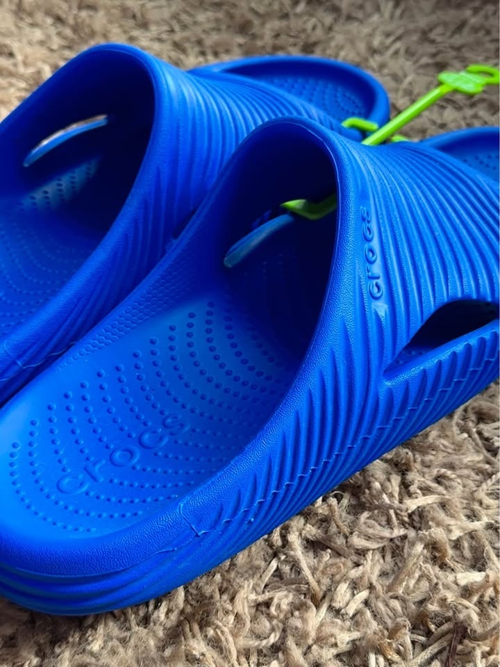 Blue Croc Slides - Men's Size 11 - photo 2